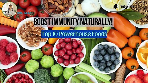 Supercharge Your Immune System: Top 10 Foods You NEED to Eat! | DR. MAI