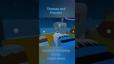 Thomas and friends minis - Gordon's Shivering Stunts (night time) #gaming #thomasandfriends