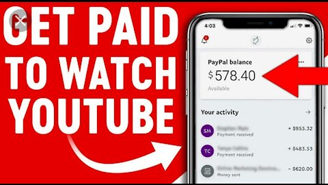 Make money watching you tube video