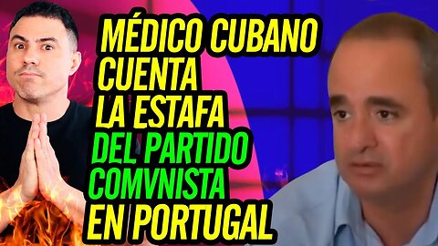 😮 Médico cubano cuenta la estafa del partido C0MVNISTA en Portugal 😮