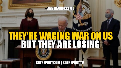 THEY'RE WAGING WAR ONE US, BUT THEY ARE LOSING! -- ANN VANDERSTEEL