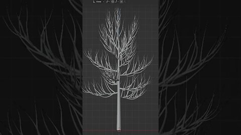 How to use the Tree Generator in Blender #shorts #b3d #blender3d