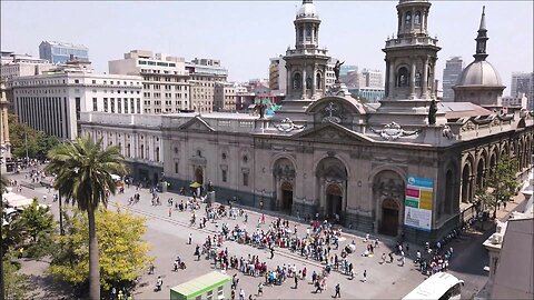 Plaza de Armas en Santiago de Chile