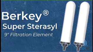 Berkey® Super Sterasyl 9" Ceramic Filters, USA Berkey Filters