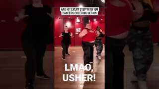 LMAO, Usher. Bullied Dancer Shocks the World. #shorts #short