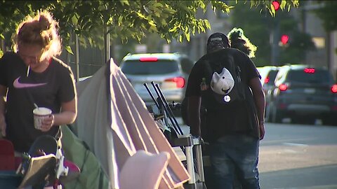 Dozens of people displaced in first homeless sweep under Mayor Mike Johnston