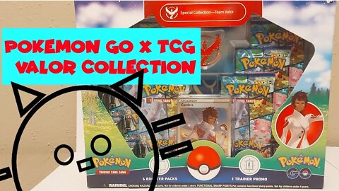 Pokemon Go x TCG Valor Collection!