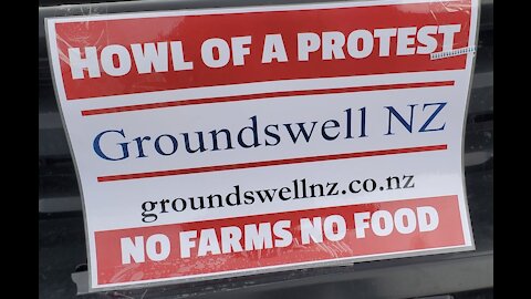 Groundswell Big Howl Protest NEW ZEALAND