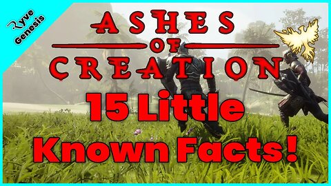Ashes of Creation 15 LITTLE KNOWN DETAILS!