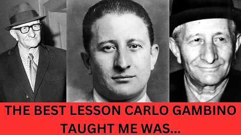 Carlo Gambino Taught Me One Important Thing! (Stratis Morfogen)