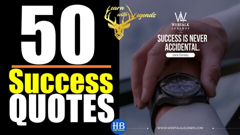 50 Success QUOTES [Images] Watch Everyday! Part 1.