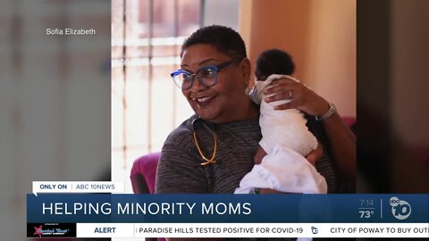 Woman on a mission to help minority moms