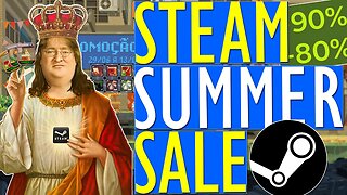 STEAM SUMMER SALE 2023! TUDO SOBRE CARTAS GRÁTIS, BADGES, PROMOÇÕES e MAIS!