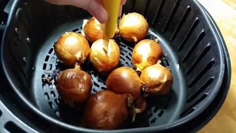 Air-Fry Onions for Relish/Chutney by The Happy Whisk | Cook's Essential 5.3 qt Air Fryer