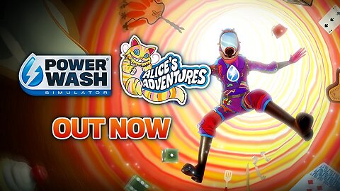 PowerWash Simulator | Alice's Adventures Special Pack | Launch Trailer