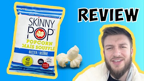 Skinny Pop Popcorn Butter Flavor review