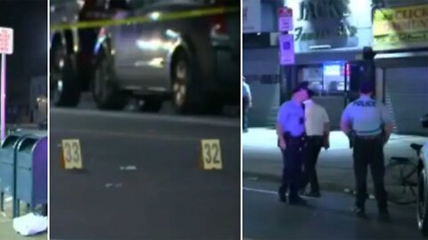At least 9 injured in mass shooting outside Philadelphia bar police