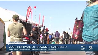 Festival of books canceled following coronavirus concerns