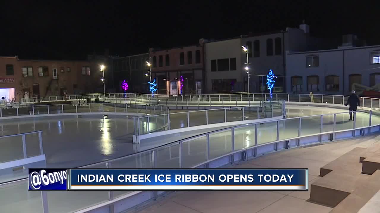 Indian Creek Ice Ribbon opens for second season today