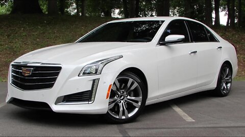 2015 Cadillac CTS V-Sport Start Up, Road Test, and In Depth Review
