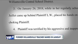Lawsuit claims former Williamsville teacher choked a student