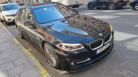 Brutal 600 HP BMW Alpina B5 BiTurbo Edition 50 too speed 320+ km/h 200 mph