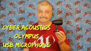 CYBER ACOUSTICS OLYMPUS USB MICROPHONE