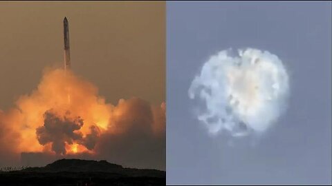 BREAKING NEWS! SPACE IS FAKE! ELON'S ROCKET EXPLODES WHEN IT HITS GODS FIRMAMENT!