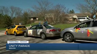 100 cars participate in Jewish Unity Parade