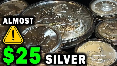 Silver Surges Close To $25! Here's Why!