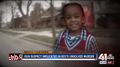 Gun suspect implicated in KC 3 year old's murder