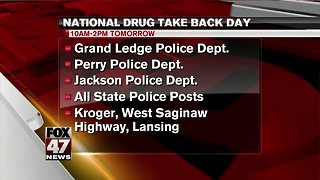 National Drug Take Back Day Tomorrow