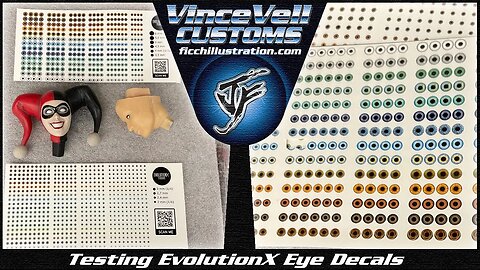 Testing Eye Decals from EvolutionX