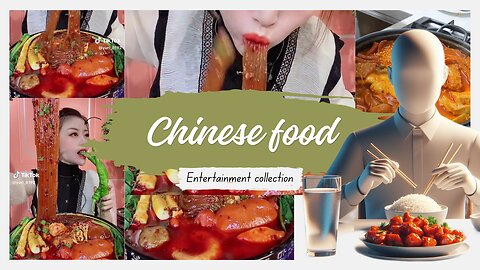 chinese food eating challenge.| chinese food eating fast. | chinese food | TikTok video