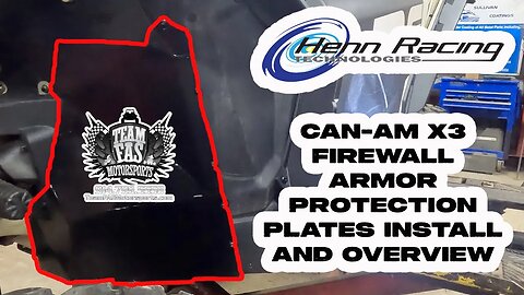 Henn Racing Can Am X3 Firewall Guards Install & Overview - Ultimate protection from trees and logs!