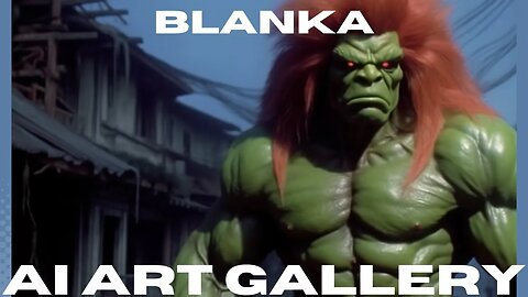 Blanka Ai Art Gallery #blanka #streetfighter #streetfighter6