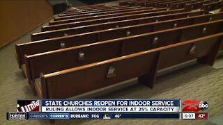 California churches reopen for indoor service following Supreme Court ruling