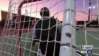 VGK superfans get in the game themselves with street hockey