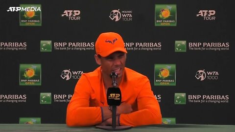 NADAL PRESS CONFERENCE AT INDIAN WELLS