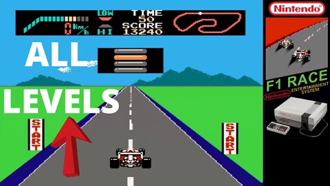 F1 Race | All Levels | Longplay | NES