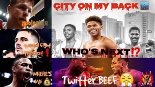 IS 135 READY FOR SHAKUR STEVENSON🤔 CANELO APOLOGIES 👨‍🦰 HANEY & TEO BEEF #TWT