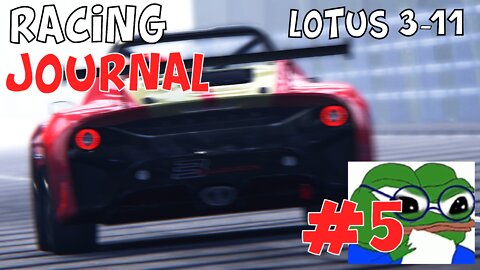 Racing Journal Ep 5 - Lotus 3-11 in Assetto Corsa