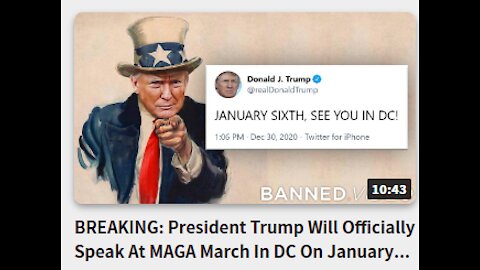 BREAKING: President Trump Will Officially Speak At MAGA March In DC On January 6th