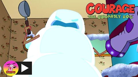 Courage the Cowardly Dog: Snowman's Revenge | Cartoons