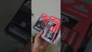 New Milwaukee M12 Batteries #shorts