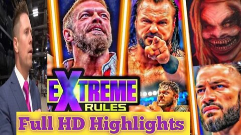 Extreme Rules 2022 Full HD Highlights - WWE Extreme Rules 8 October 2022 Full Highlights HD