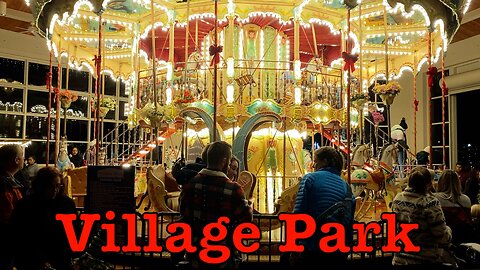 Village Park Christmas Lights 2023 - Kannapolis, NC
