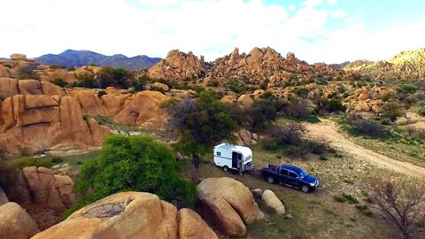 Incredible Camping in a Rock Wonderland - DIY Travel Trailer Project