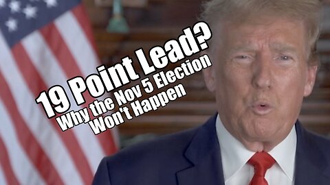 Trump 19 Point Lead? Why Nov 5 Election Won't Happen. Trey Smith LIVE. B2T Show June 5, 2024