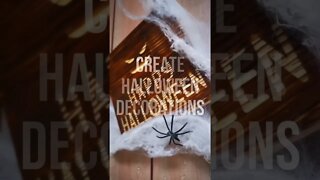 Make your decorations for Halloween by Lematec sandblaster gun, #shorts